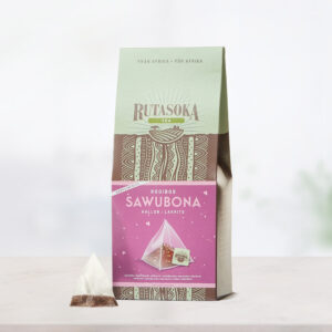 Sawubona organic rooibos raspberry/licorice pyramid pouches